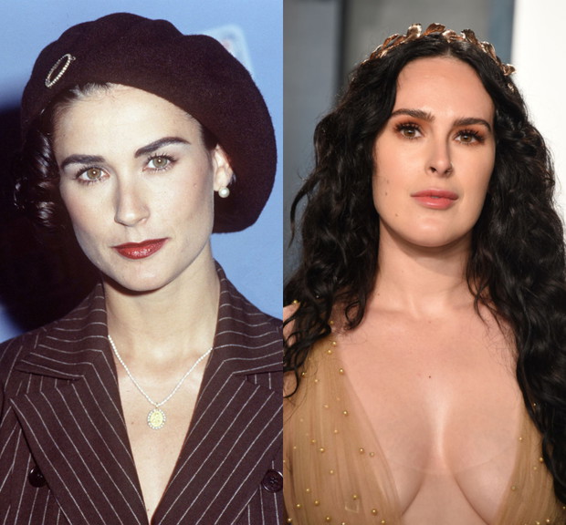 Demi Moore i Rumer Willis