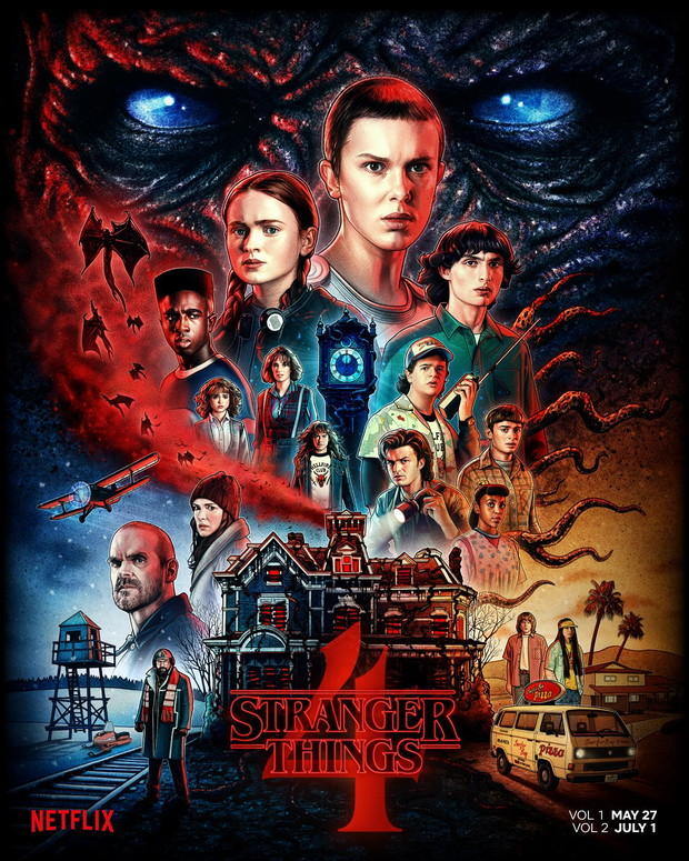 Plakat 4. sezonu „Stranger Things”