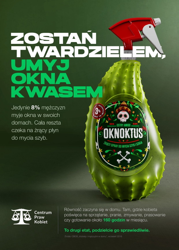 „Równość zaczyna się w domu” – kampania Centrum Praw Kobiet
