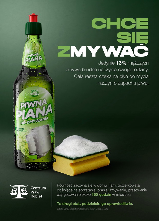 „Równość zaczyna się w domu” – kampania Centrum Praw Kobiet