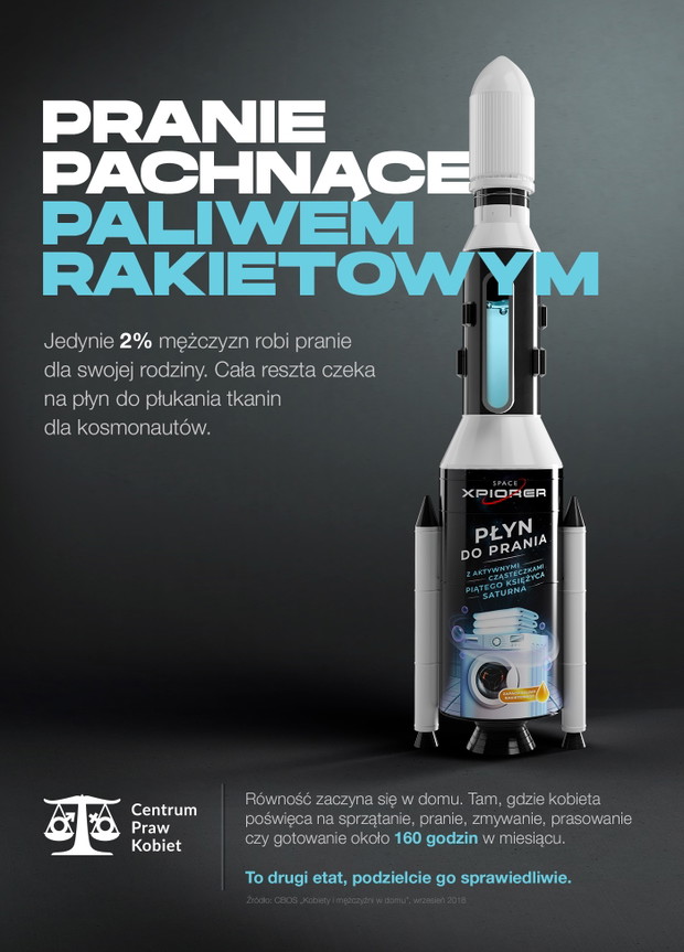 „Równość zaczyna się w domu” – kampania Centrum Praw Kobiet