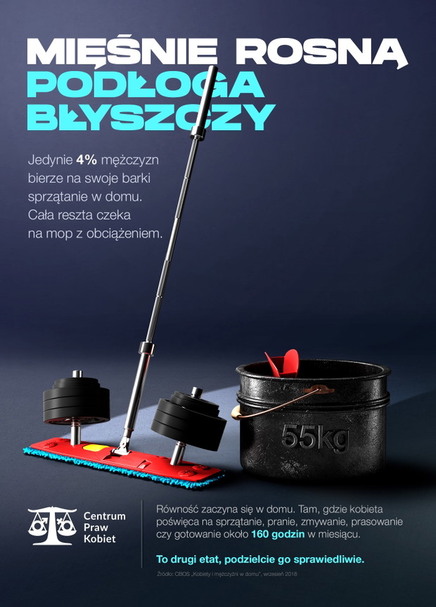 „Równość zaczyna się w domu” – kampania Centrum Praw Kobiet