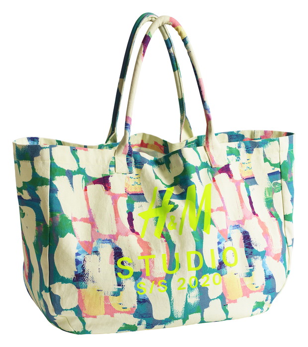 Torba plażowa, H&M Studio 2020, 79,90 zł