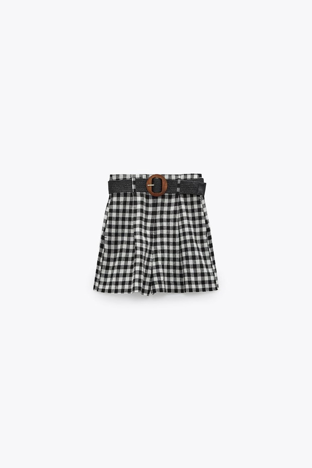 Szorty z wysokim stanem, Zara, 109 zł