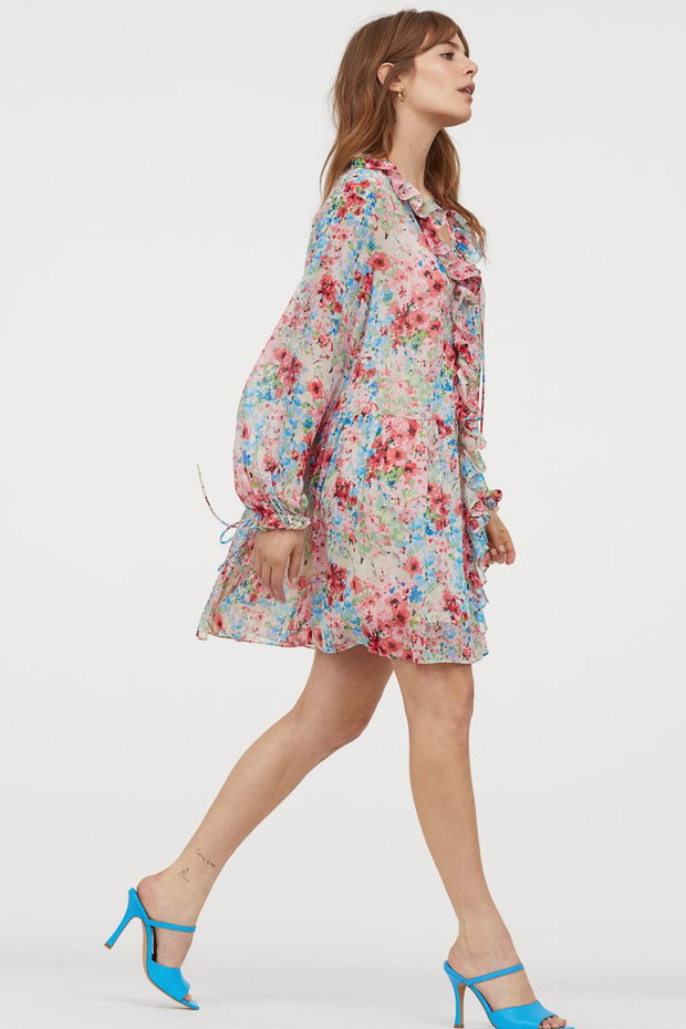 Sukienka H&M, przeceniona na 79,90 zł z 129,99 zł
