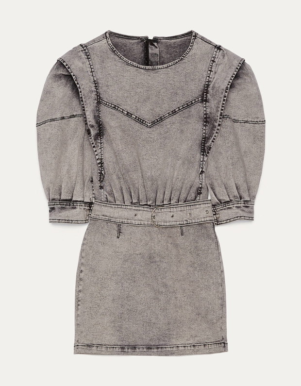 Sukienka podkreślająca talię, Bershka, 89,90 zł