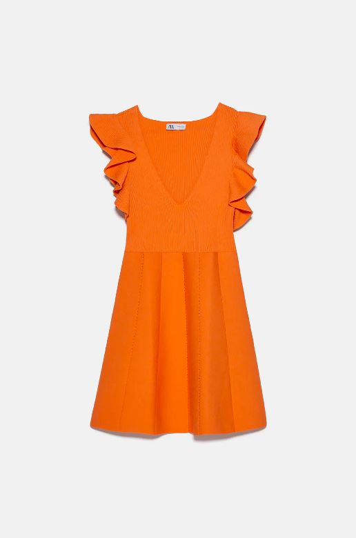 Sukienka Zara, przeceniona na 69,90 zł z 139,90 zł