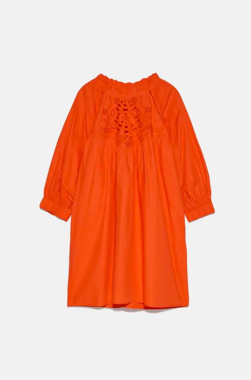 Sukienka Zara, przeceniona na 99,90 zł z 139,90 zł