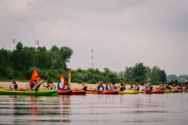 „Spływ Równości” zorganizowany przez markę Levi's