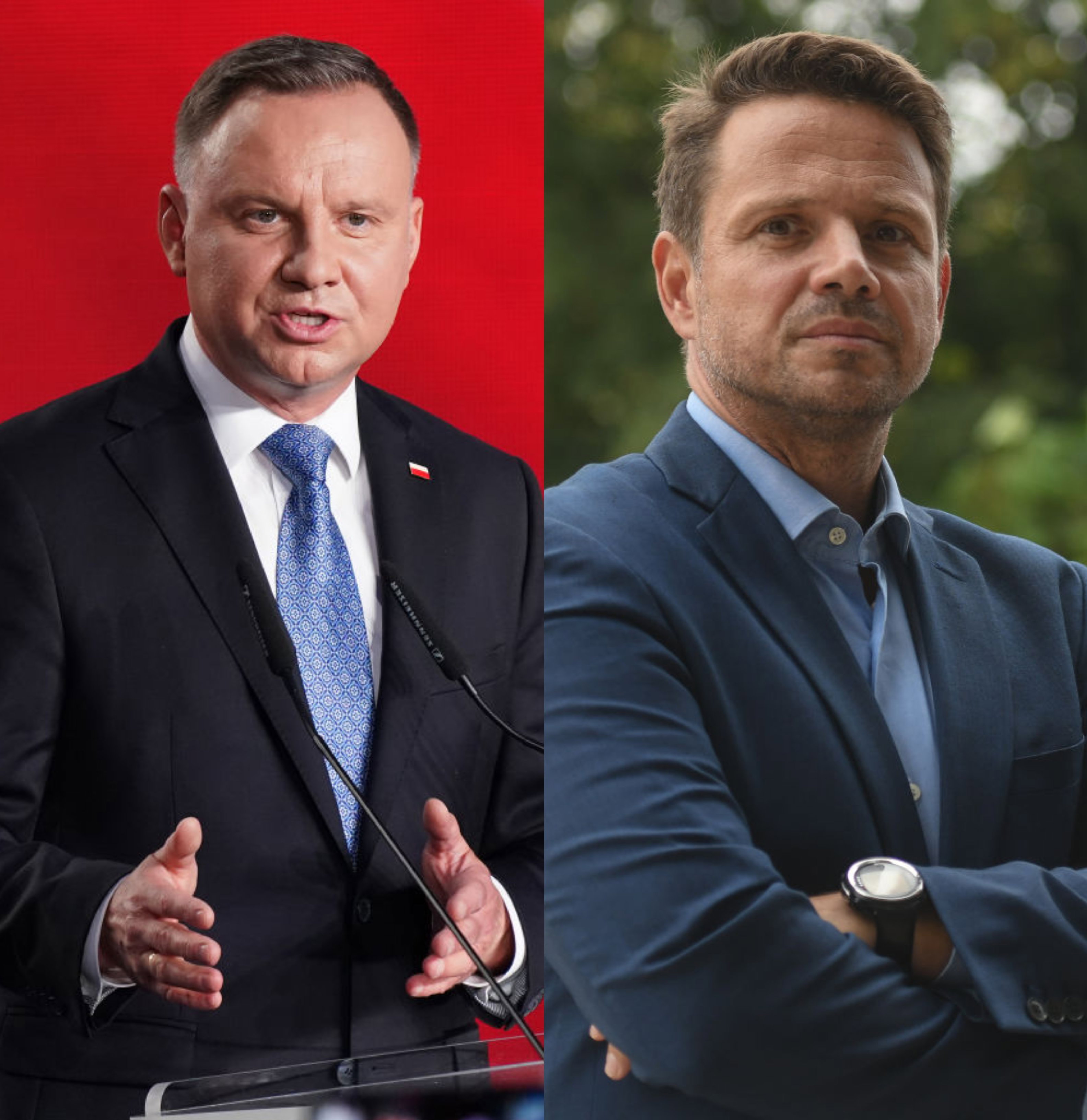 Andrzej Duda i Rafał Trzaskowski