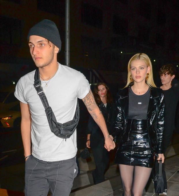 Nicola Peltz z byłym chłopakiem Anwarem Hadidem.