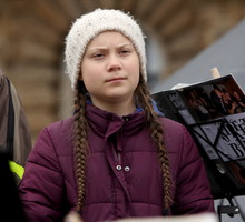 Greta Thunberg Joins Hamburg Climate Protest