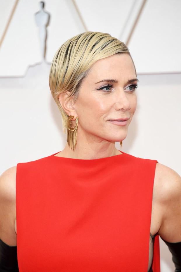 Pixie cut i Kristen Wiig.