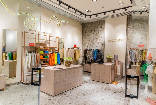 Pierwszy butik Falconeri w Galerii Mokotów
