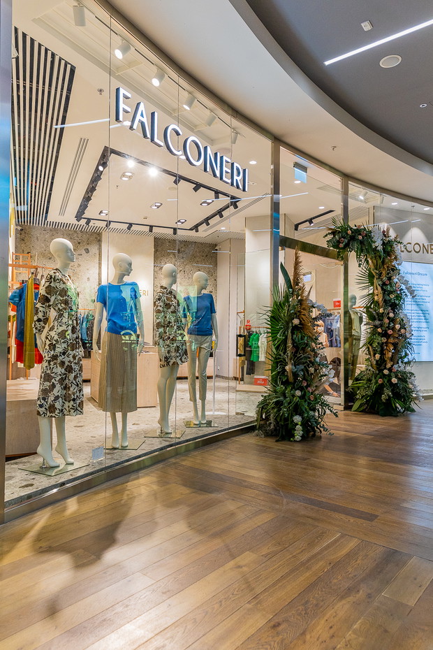 Pierwszy butik Falconeri w Galerii Mokotów