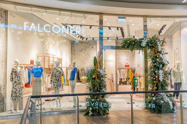 Pierwszy butik Falconeri w Galerii Mokotów