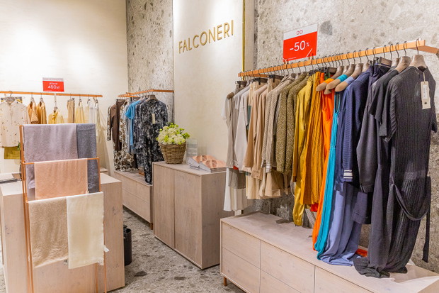 Pierwszy butik Falconeri w Galerii Mokotów