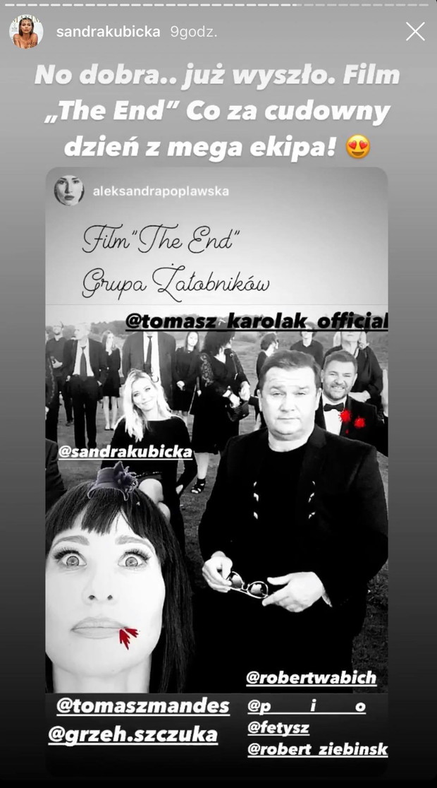 Sandra Kubicka poinformowała, że zagra w filmie!