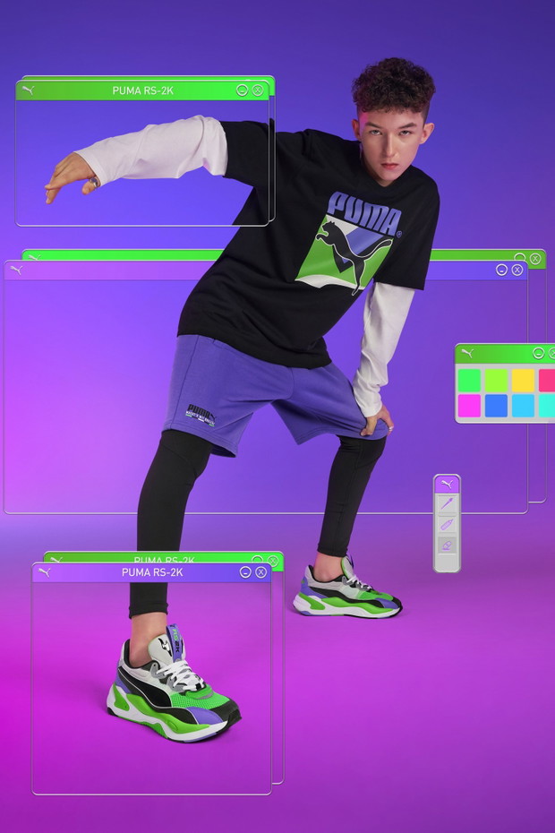 Marcin Maciejczak w sneakersach PUMA RS-2K Internet Exploring