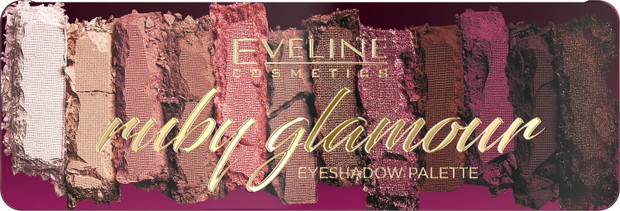 Paleta cieni do powiek Ruby Glamour, 25,65 zł z 44,99 zł