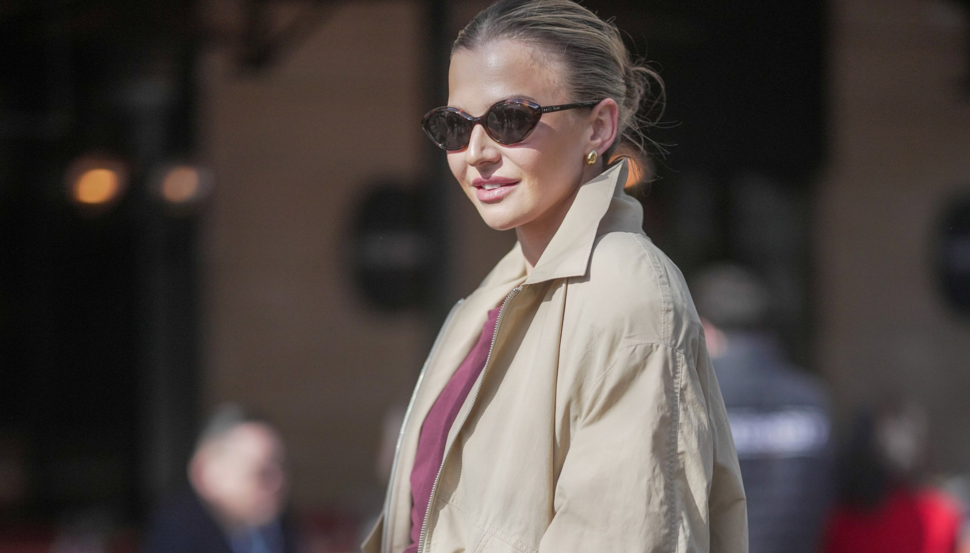 Anna Lewandowska na Paris Fashion Week