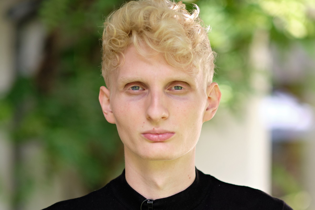 Łukasz Bogusławski w Top Model 9
