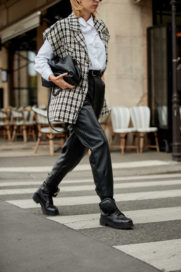 Dagmara Jarzynka w butach CCC na Paris Fashion Week