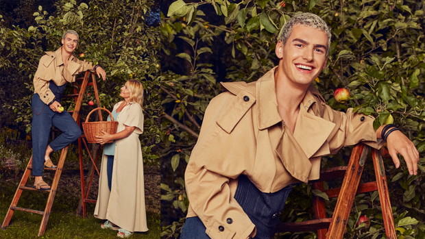 Rodzinna sesja w 9 edycji „Top Model”: Mikołaj Śmieszek z mamą.