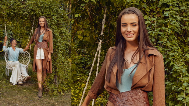 Rodzinna sesja w 9 edycji „Top Model”: Weronika Kaniewska z mamą