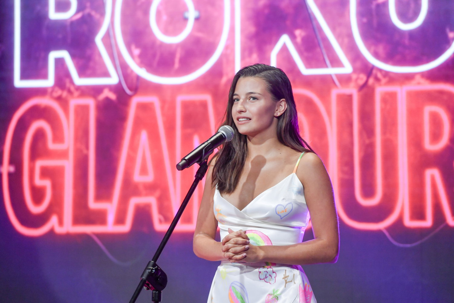 Julia Wieniawa na Gali Kobieta Roku Glamour 2019