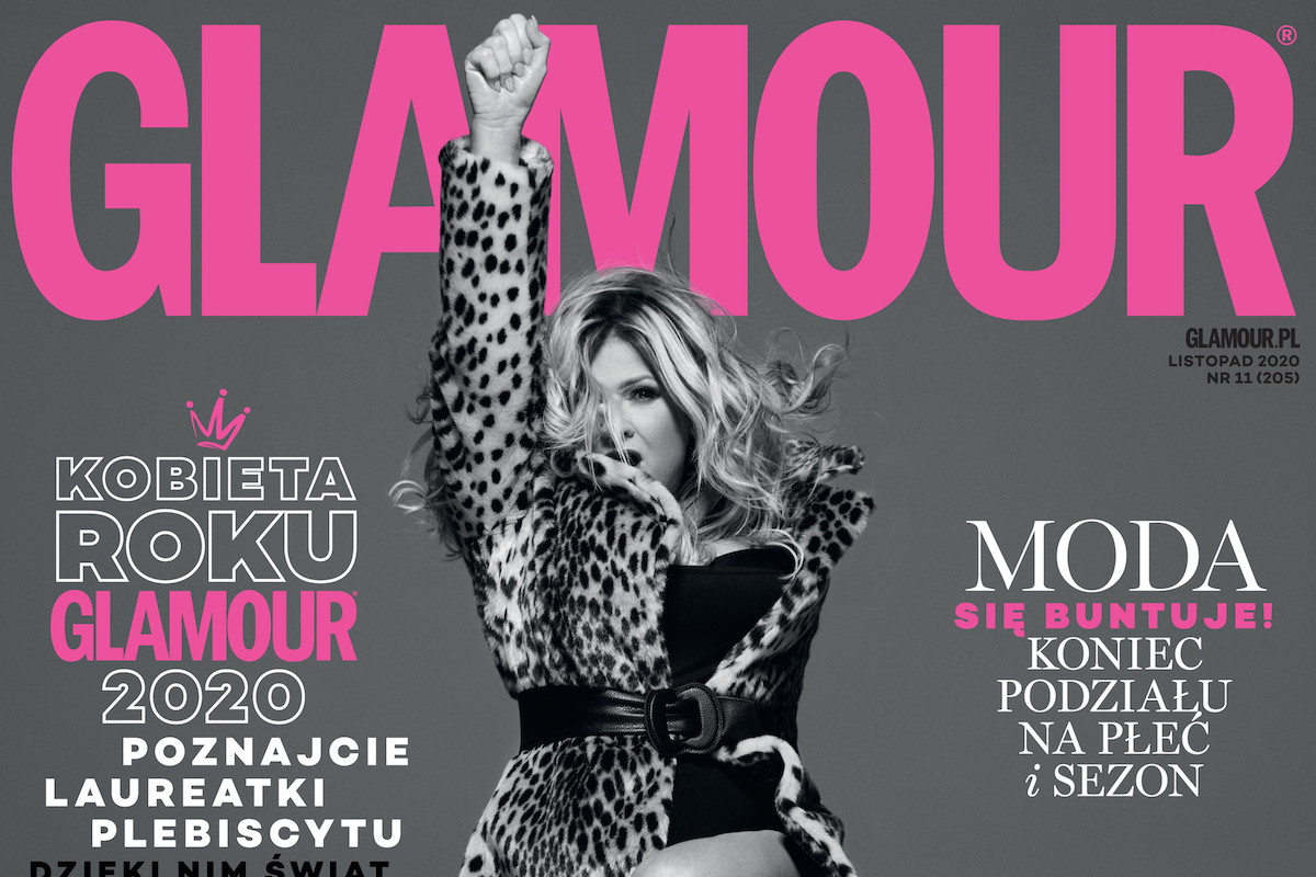Listopadowy numer GLAMOUR od dziś w sprzedaży! Na okładce – Beata Kozidrak!