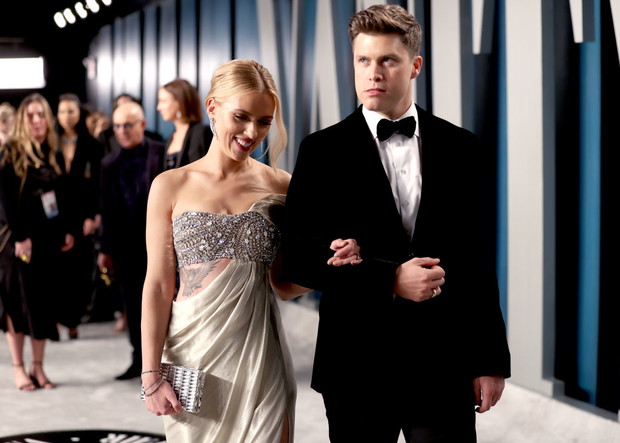Scarlett Johansson i Colin Jost