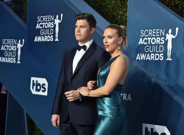 Scarlett Johansson i Colin Jost