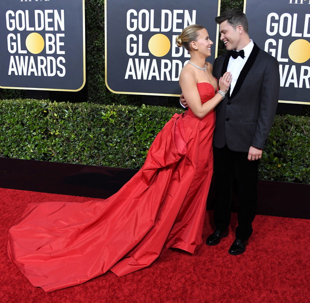 Scarlett Johansson i Colin Jost