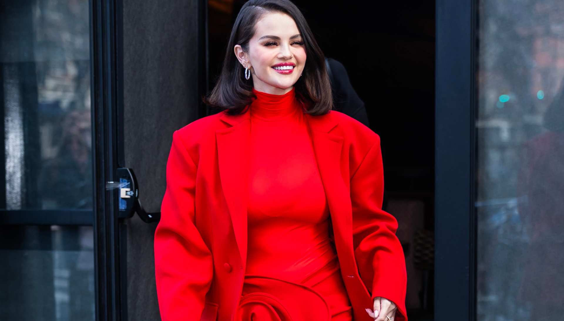 brązowe sneakersy seleny