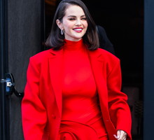 brązowe sneakersy seleny
