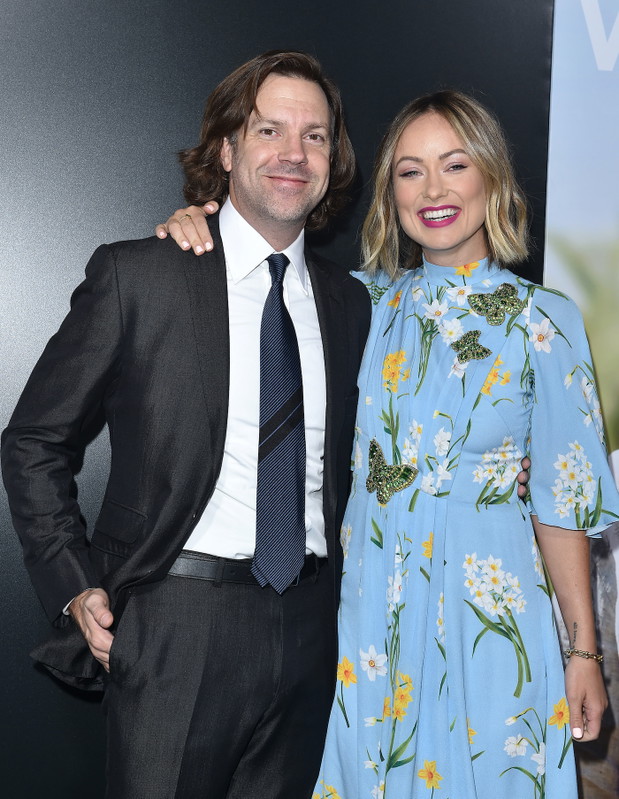 Jason Sudeikis i Olivia Wilde w 2018 roku