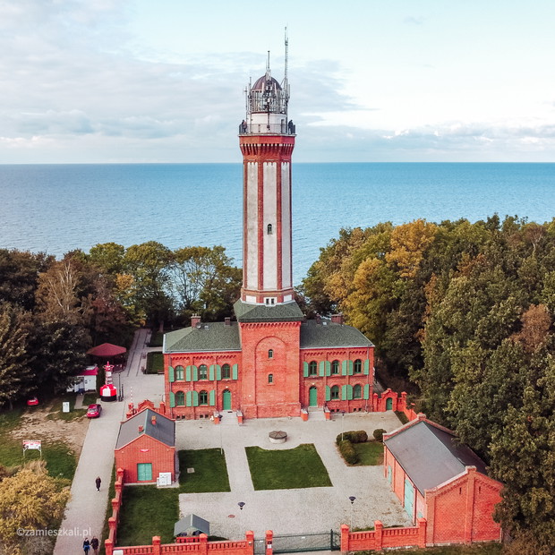 Arleta Adamska podążyła szlakiem latarni morskich na polskim wybrzeżu