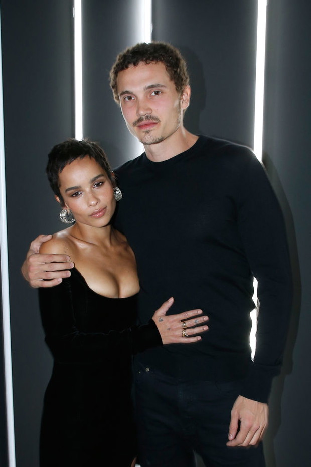 Zoë Kravitz i jej mąż Karl Glusman.