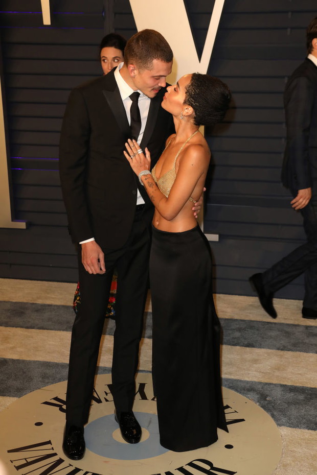 Zoë Kravitz i jej mąż Karl Glusman.
