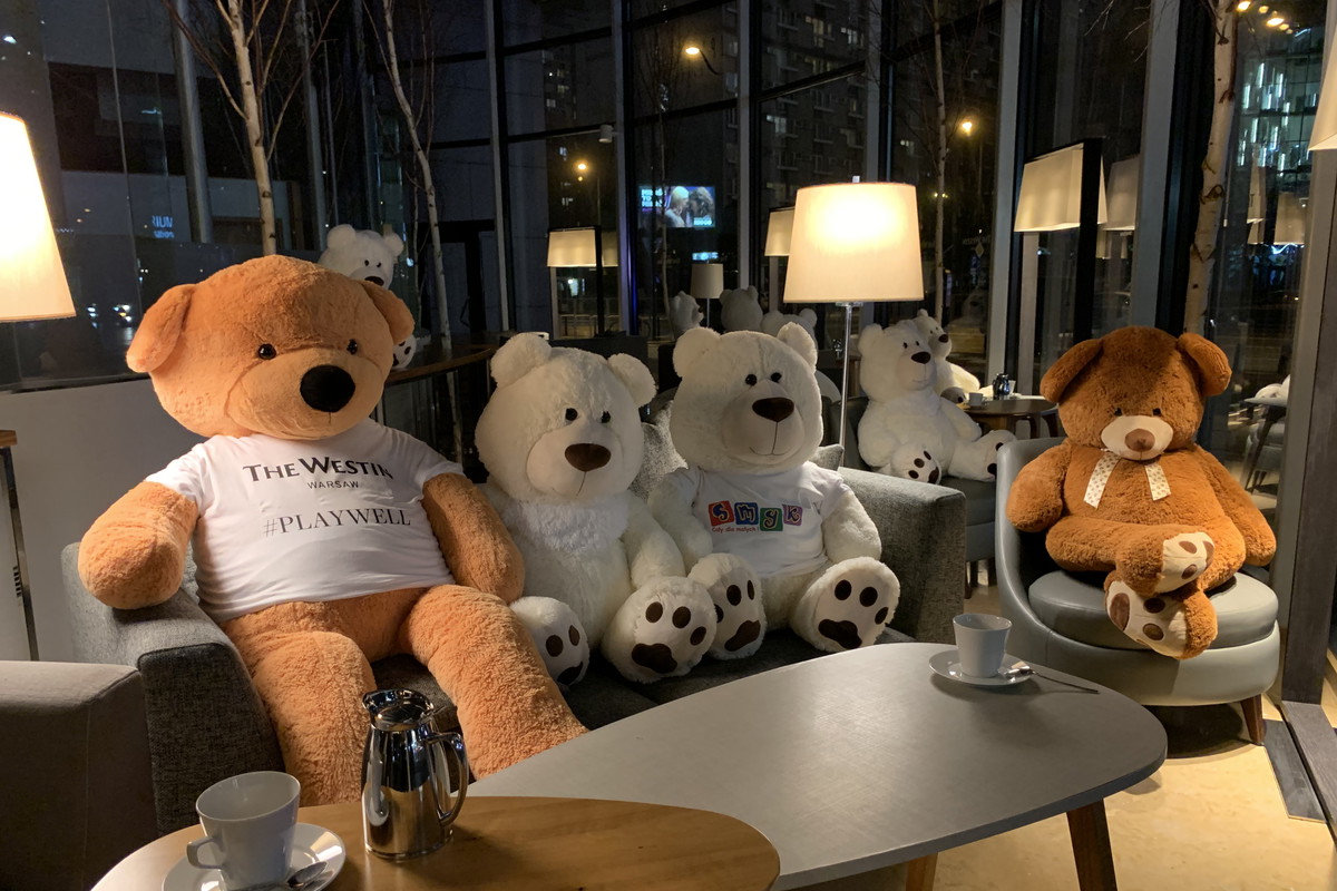 Westin gra z WOŚP. W tym roku w zbiórce pieniędzy pomoże gang misiów