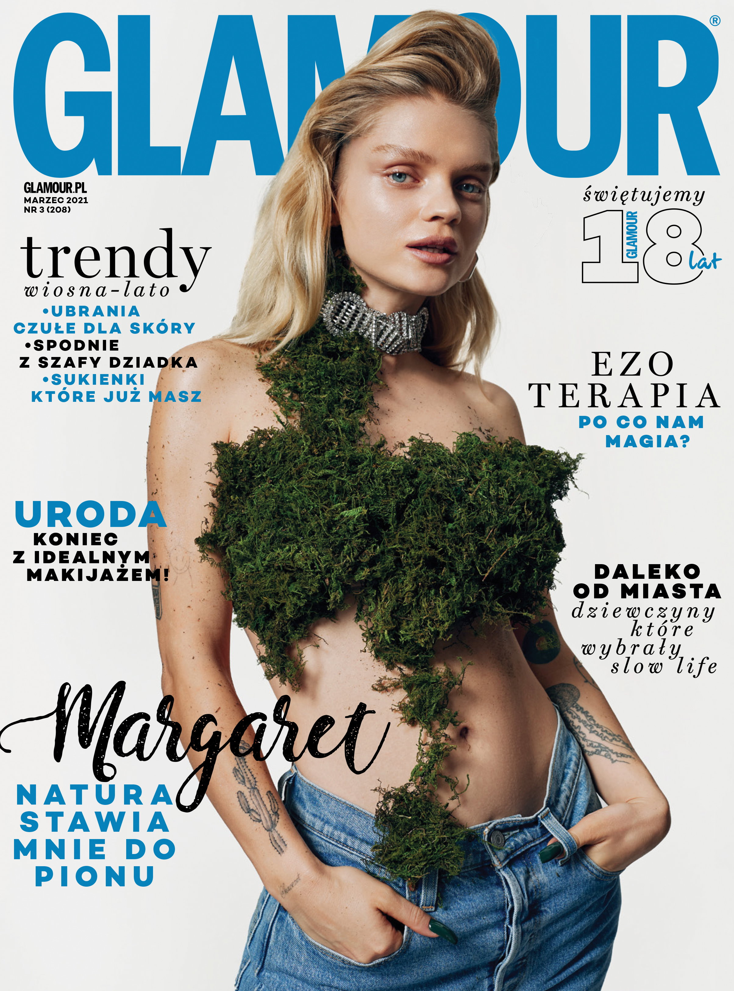 Marcowy numer GLAMOUR z Margaret na okładce już w sprzedaży! A co w środku?
