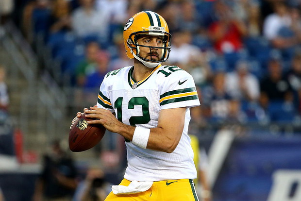 37-letni Aaron Rodgers jest rozgrywającym Green Bay Packers.