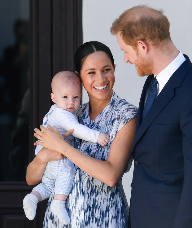 Meghan Markle, książę Harry i Archie Harrison