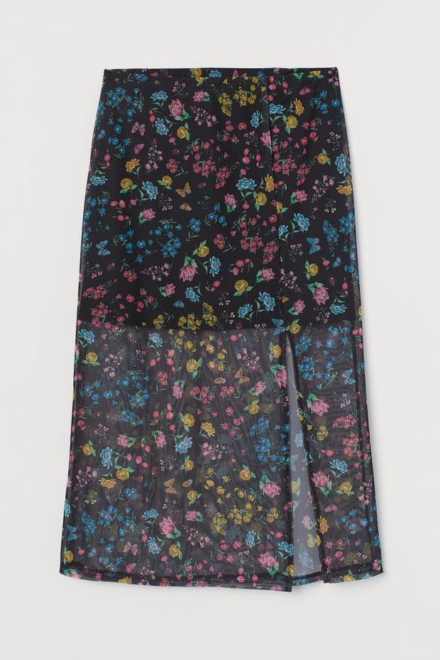 Spódnica z kolekcji „Do wszystkich chłopców, których kochałam” x H&M, 49,90 zł