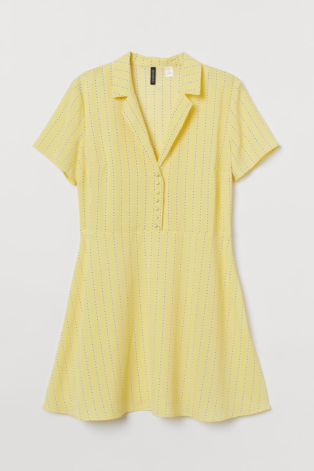 Sukienka z kolekcji „Do wszystkich chłopców, których kochałam” x H&M, 39,99 zł