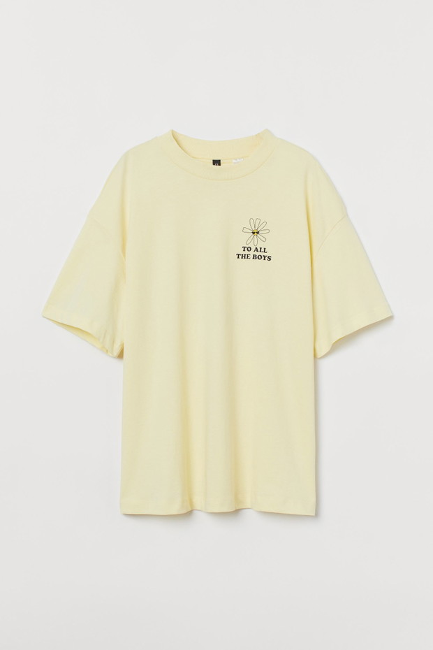 T-shirt z kolekcji „Do wszystkich chłopców, których kochałam” x H&M, 59,99 zł