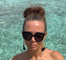 Kinga Rusin na Malediwach