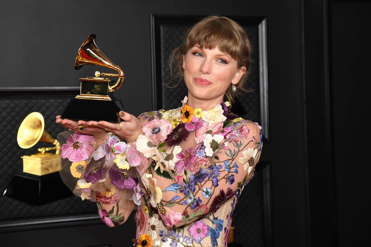 Taylor Swift Grammy 2021