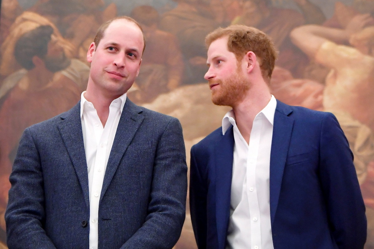 Książę William i książę Harry